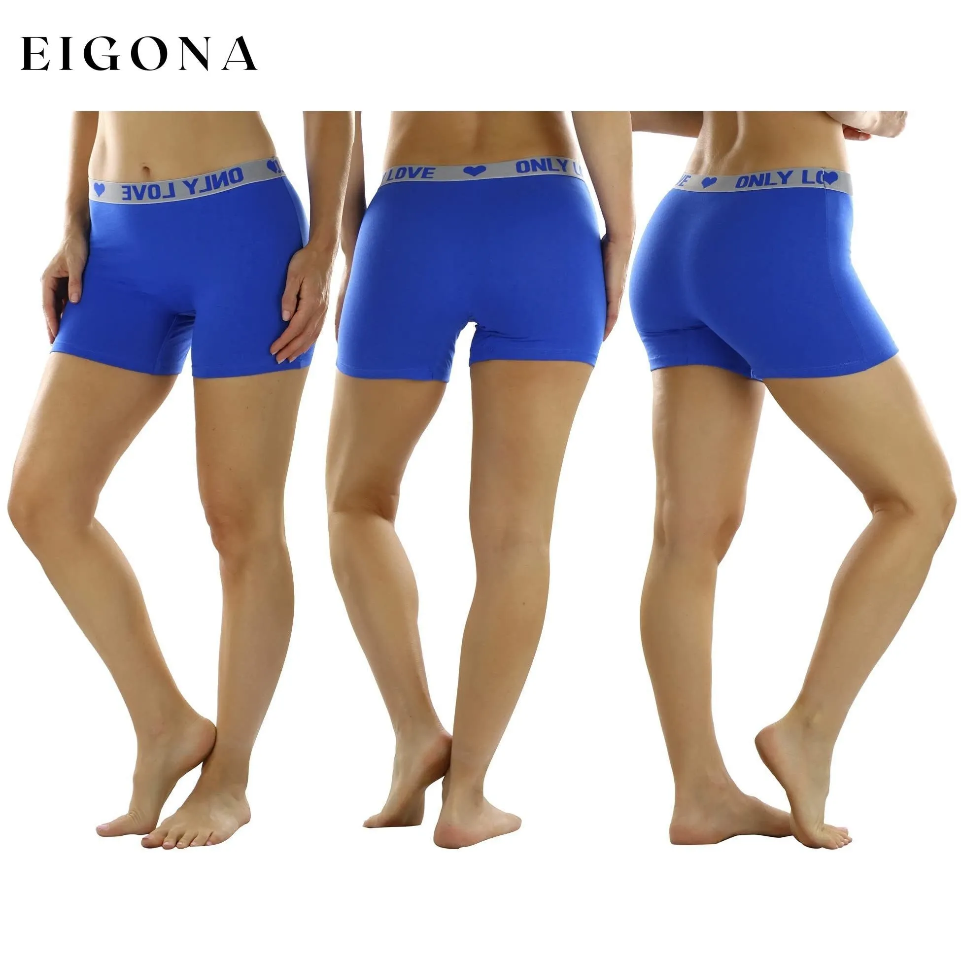 6-Pack: Women's Short Length Biker Bermuda Shorts