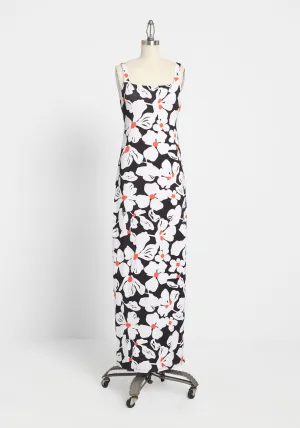 A Back Tie Affair Maxi Dress