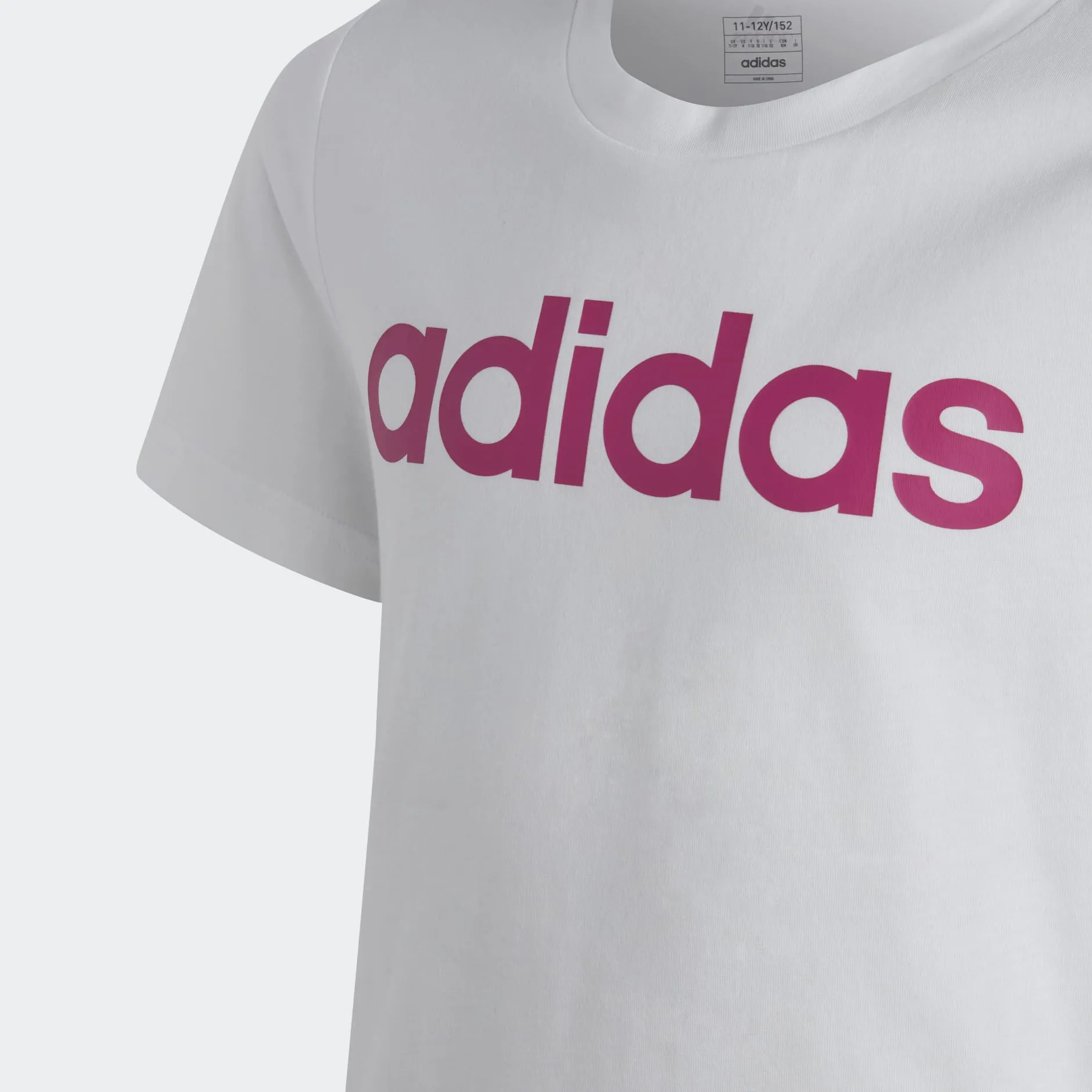 ADIDAS ESSENTIALS LINEAR LOGO COTTON SLIM FIT T-SHIRT - IC3150