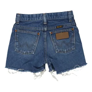 Age 11 Wrangler Denim Shorts - 22W 3L Blue Cotton