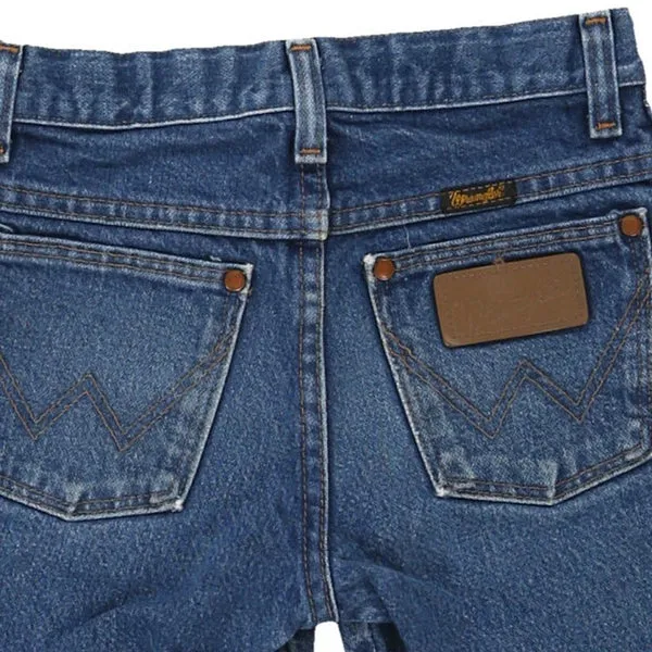 Age 11 Wrangler Denim Shorts - 22W 3L Blue Cotton