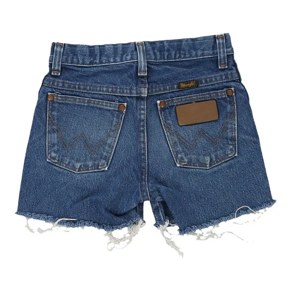 Age 11 Wrangler Denim Shorts - 22W 3L Blue Cotton
