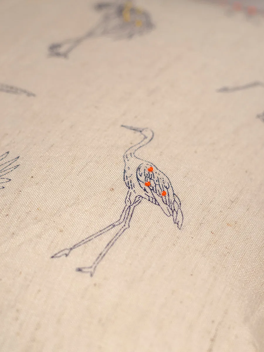 Aurora Embroidered Cushion Cover