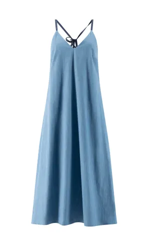 Boulevard Dress in Denim