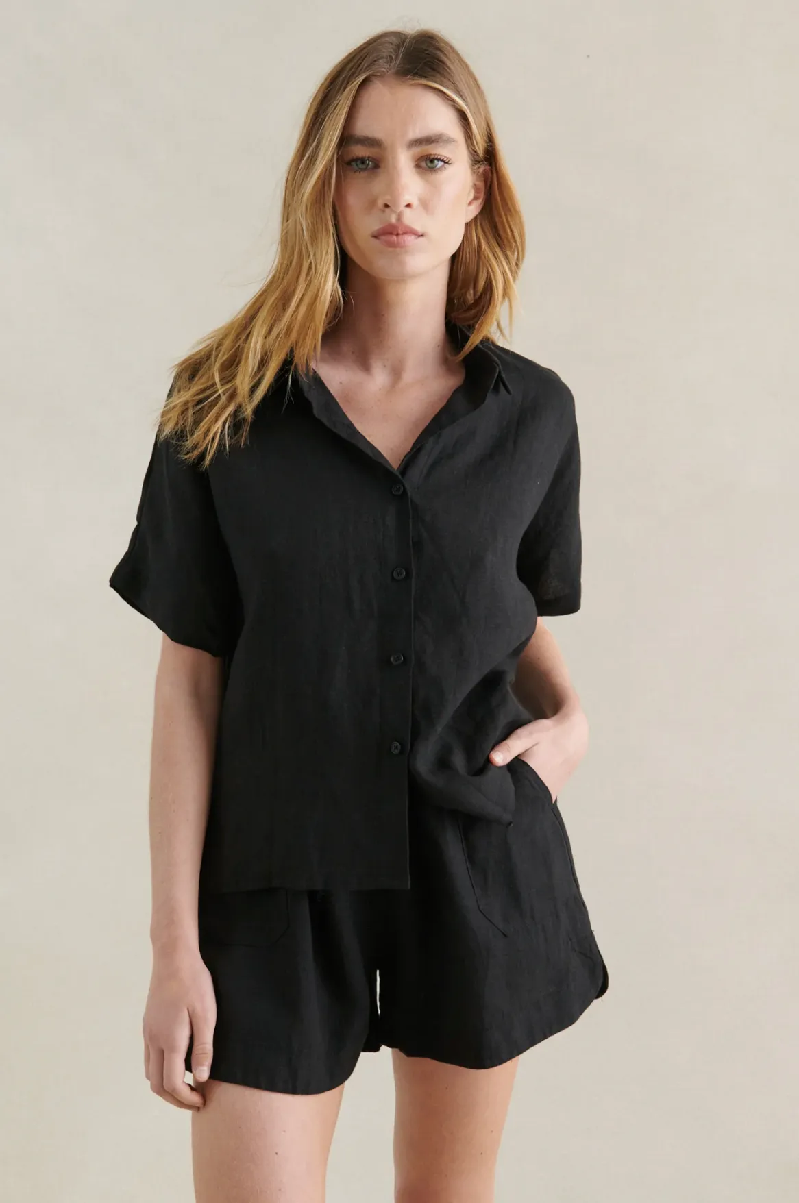 Bronte Linen Shorts - Little Lies