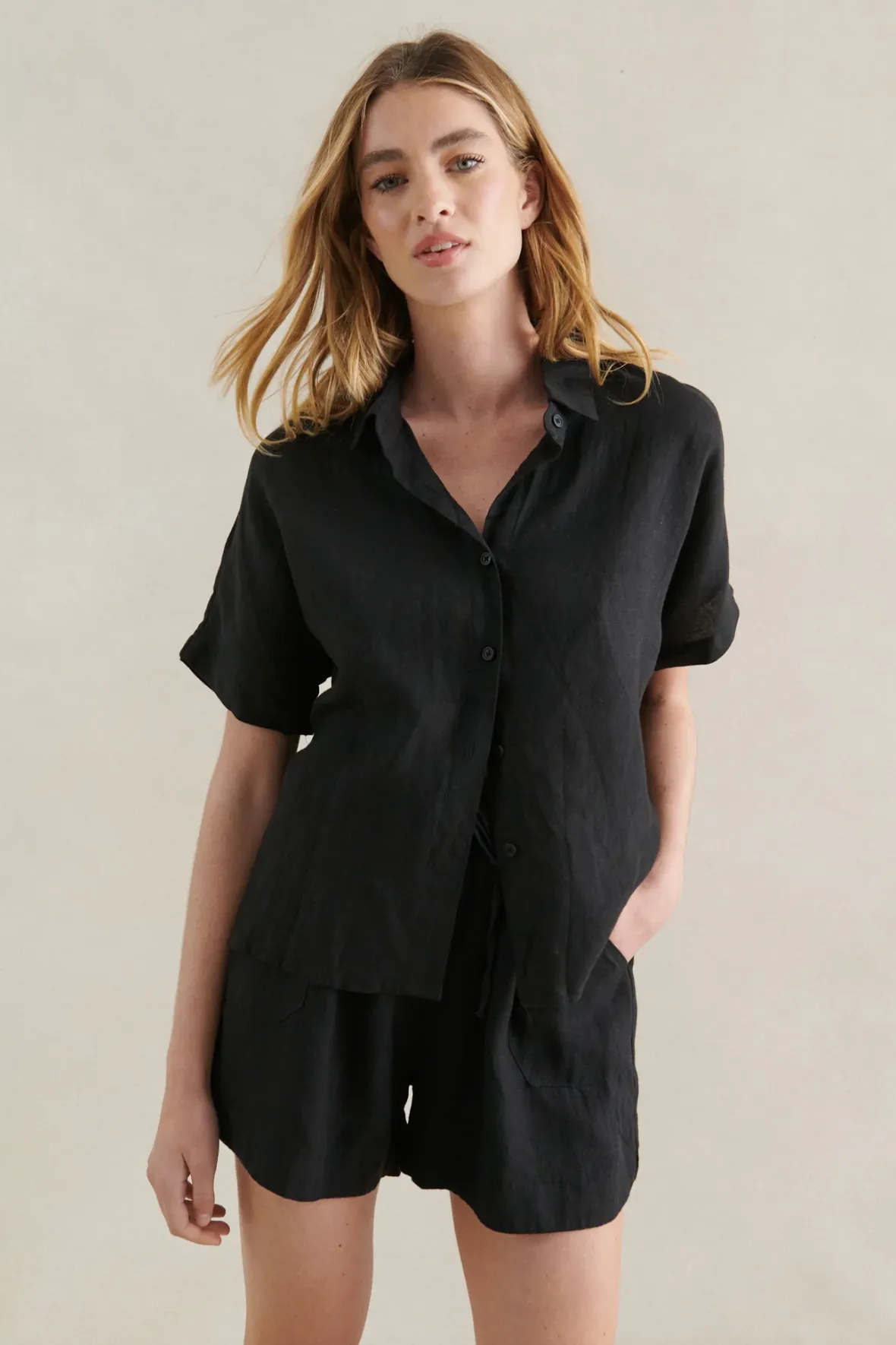 Bronte Linen Shorts - Little Lies