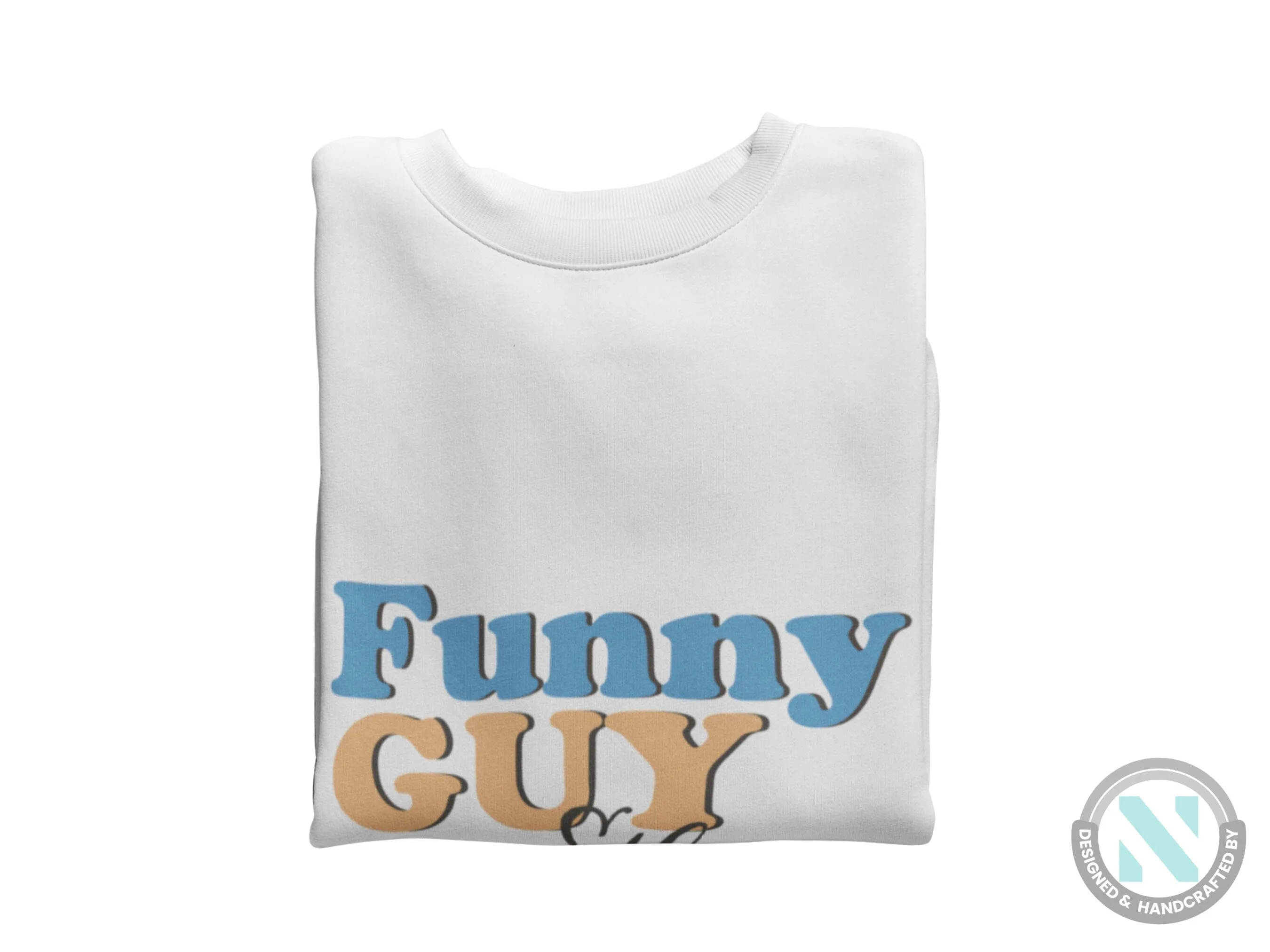 Custom Name Long Sleeve Toddler Boys Sweatshirt Gift Funny Guy Text