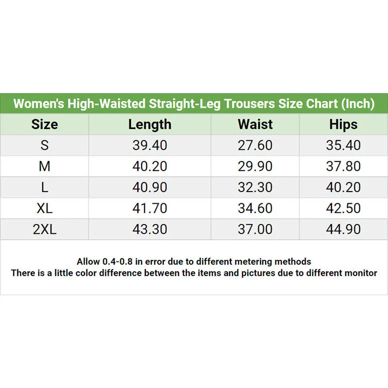 Dark Green Nightmare Theme Women's High-waisted Wide Leg Pants