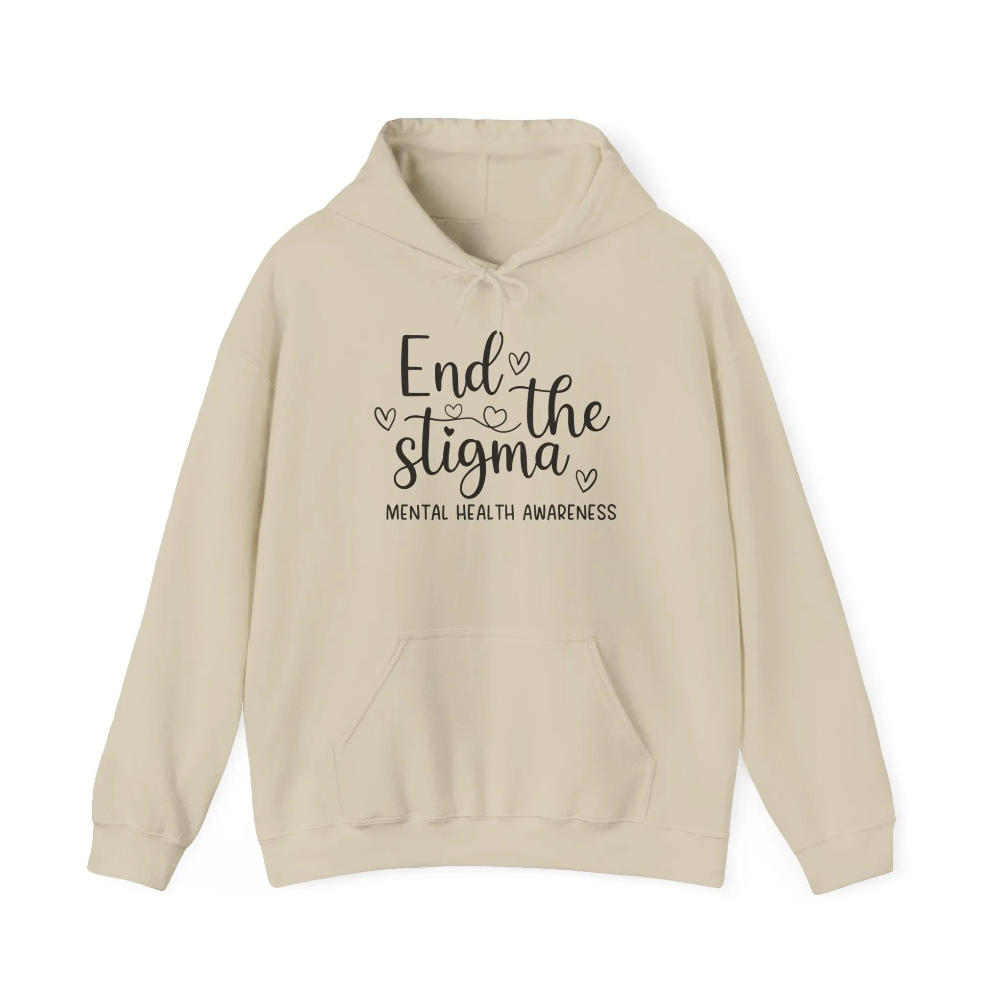 End the Stigma Mental Health Awareness Hoodie