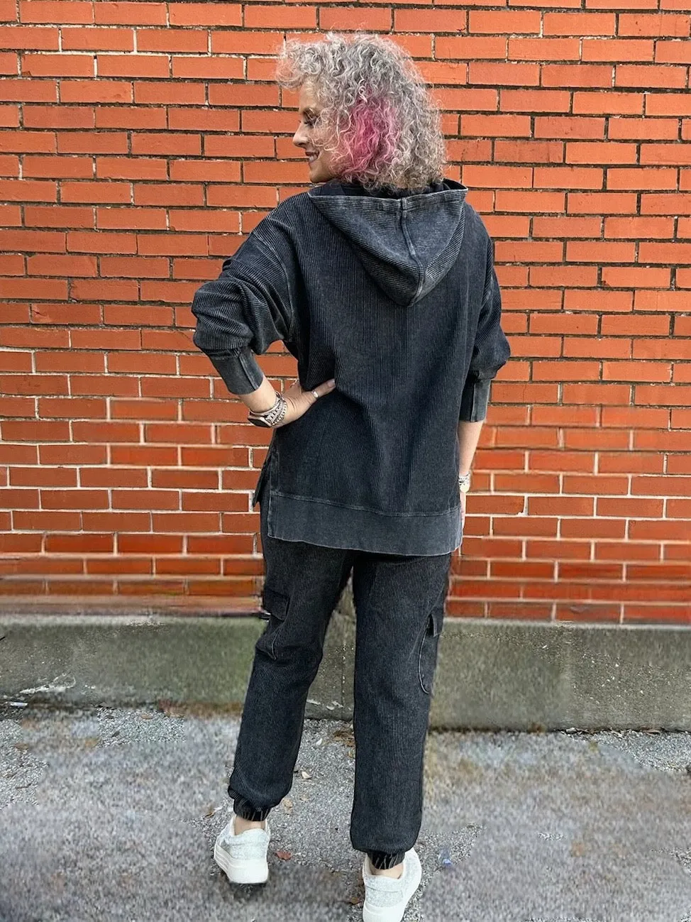 *FINAL SALE* Corded Jogger and Hoodie Set