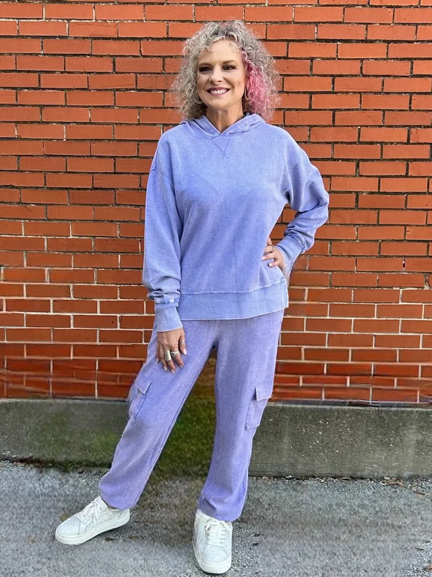 *FINAL SALE* Corded Jogger and Hoodie Set