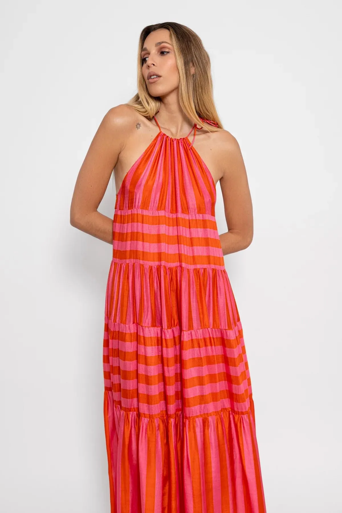 Halterneck Valeria Maxi Dress