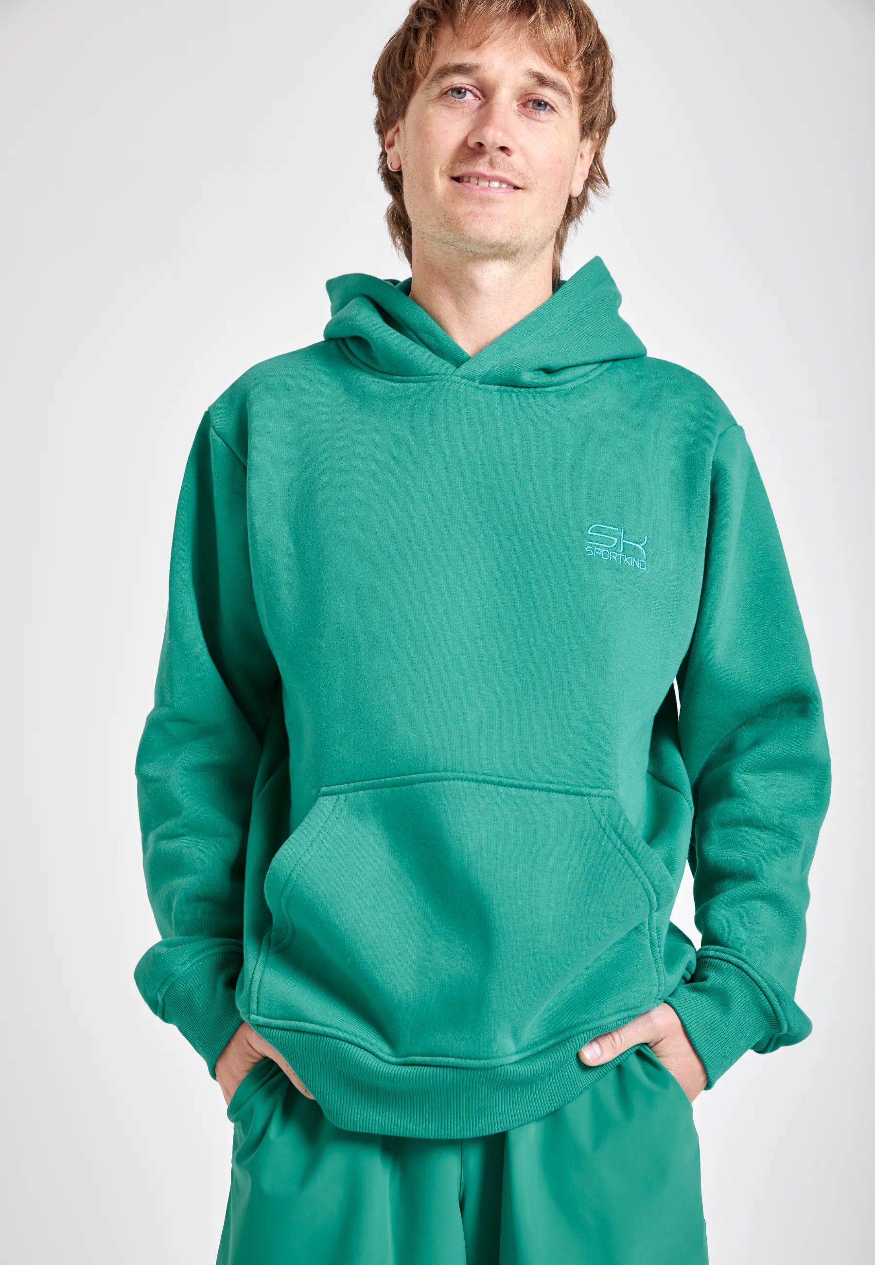 Hoodie unisex Edition 2024, emerald green