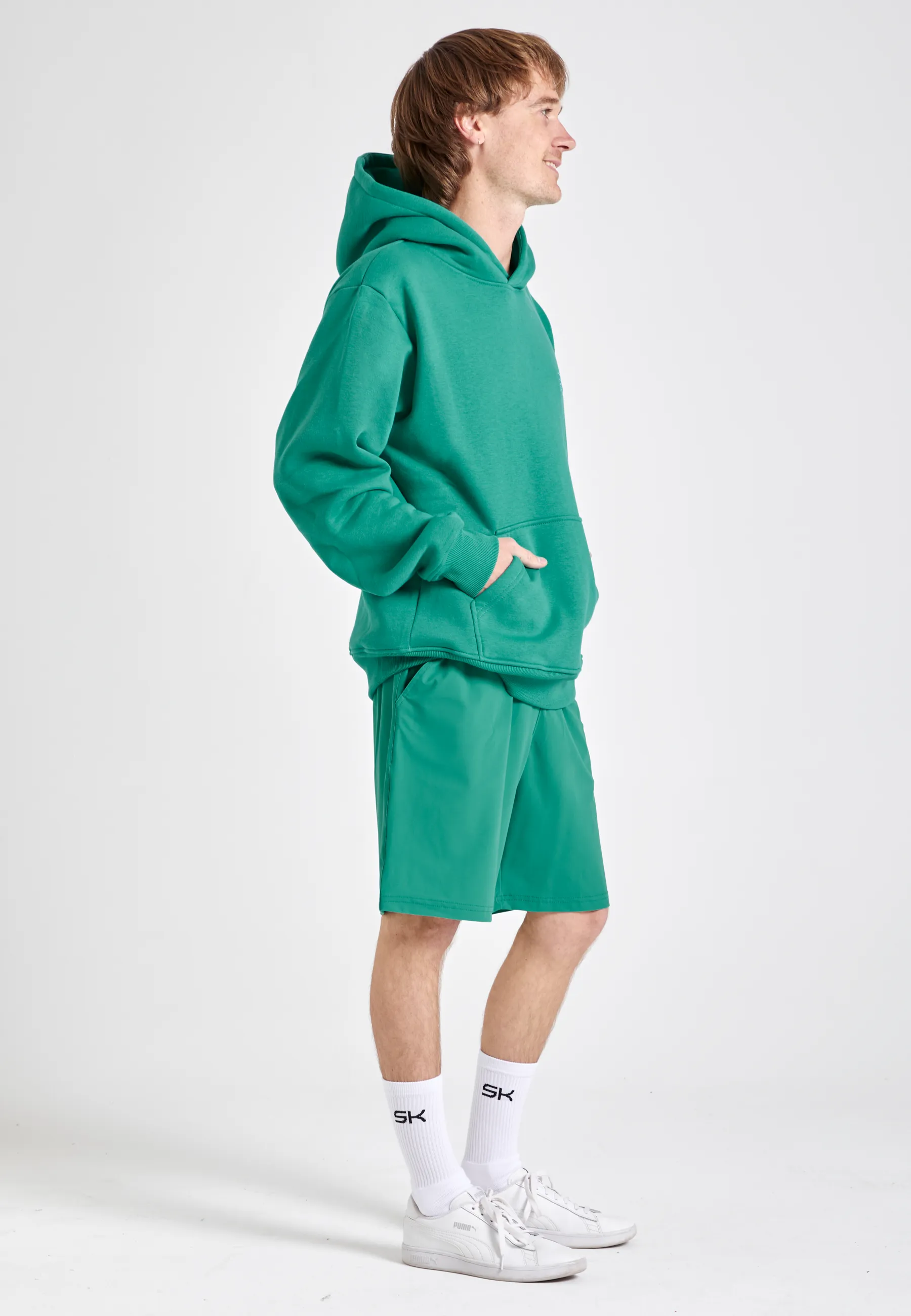 Hoodie unisex Edition 2024, emerald green