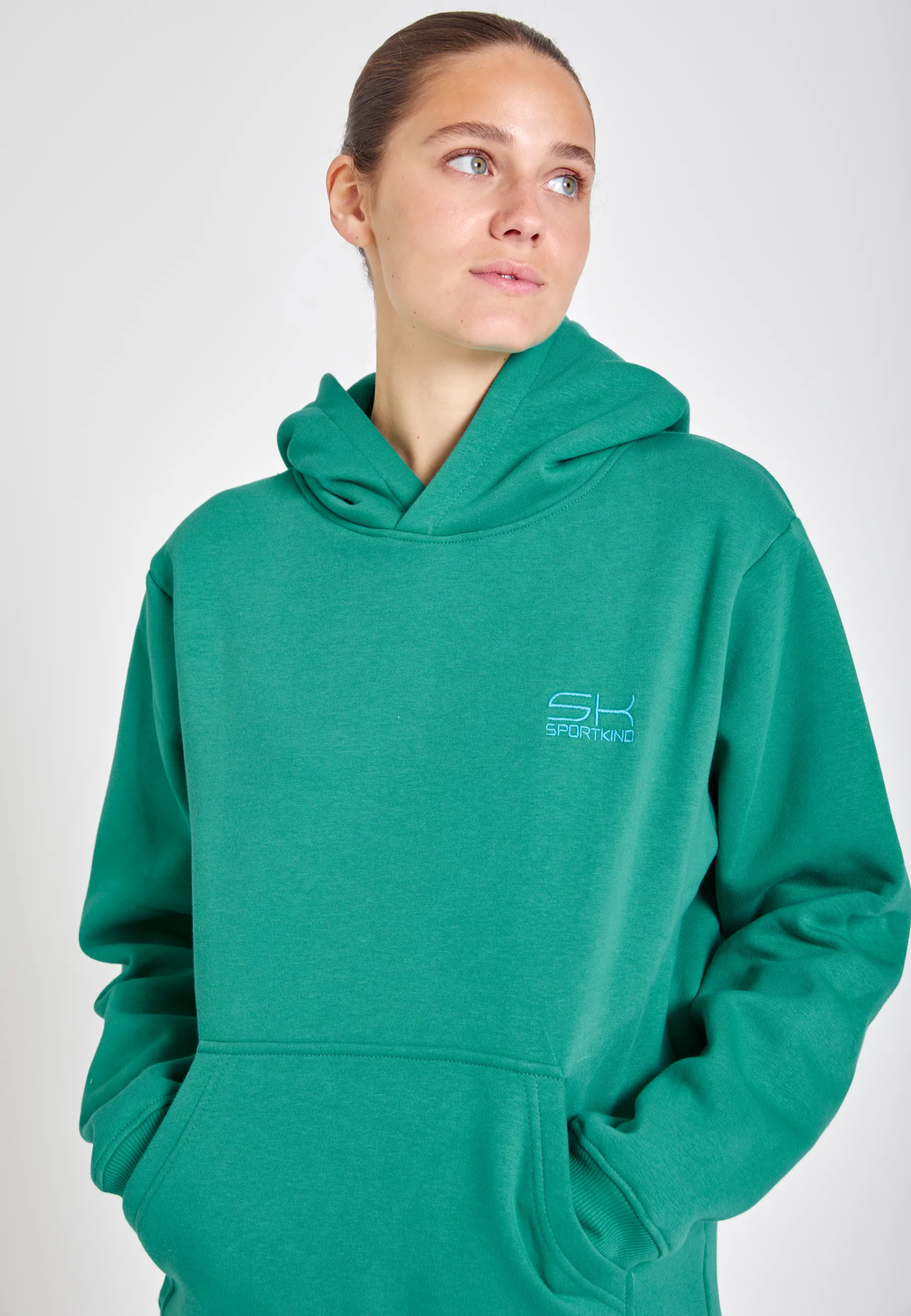 Hoodie unisex Edition 2024, emerald green