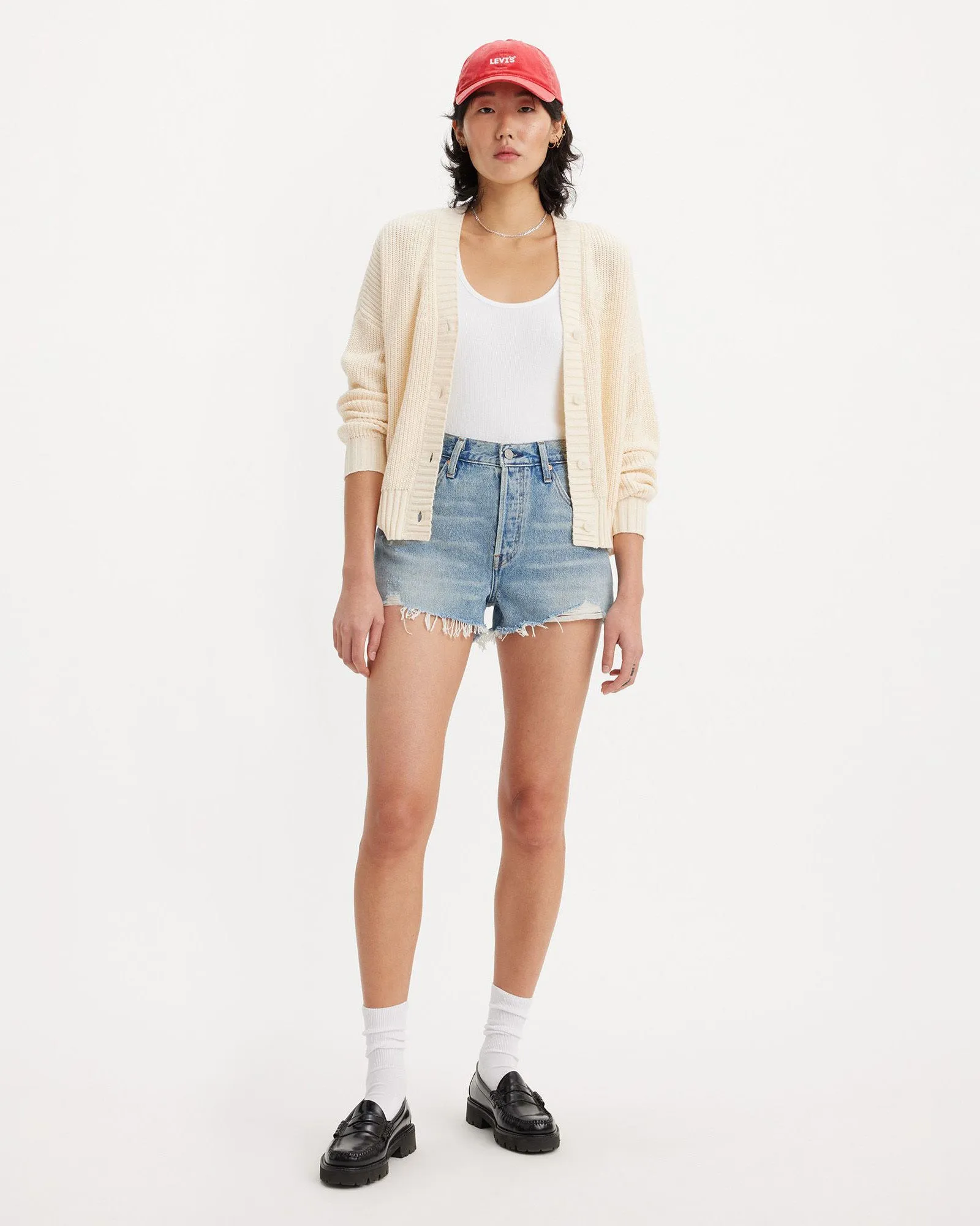 Levi's® Womens 501 Original Shorts - Vague Finish
