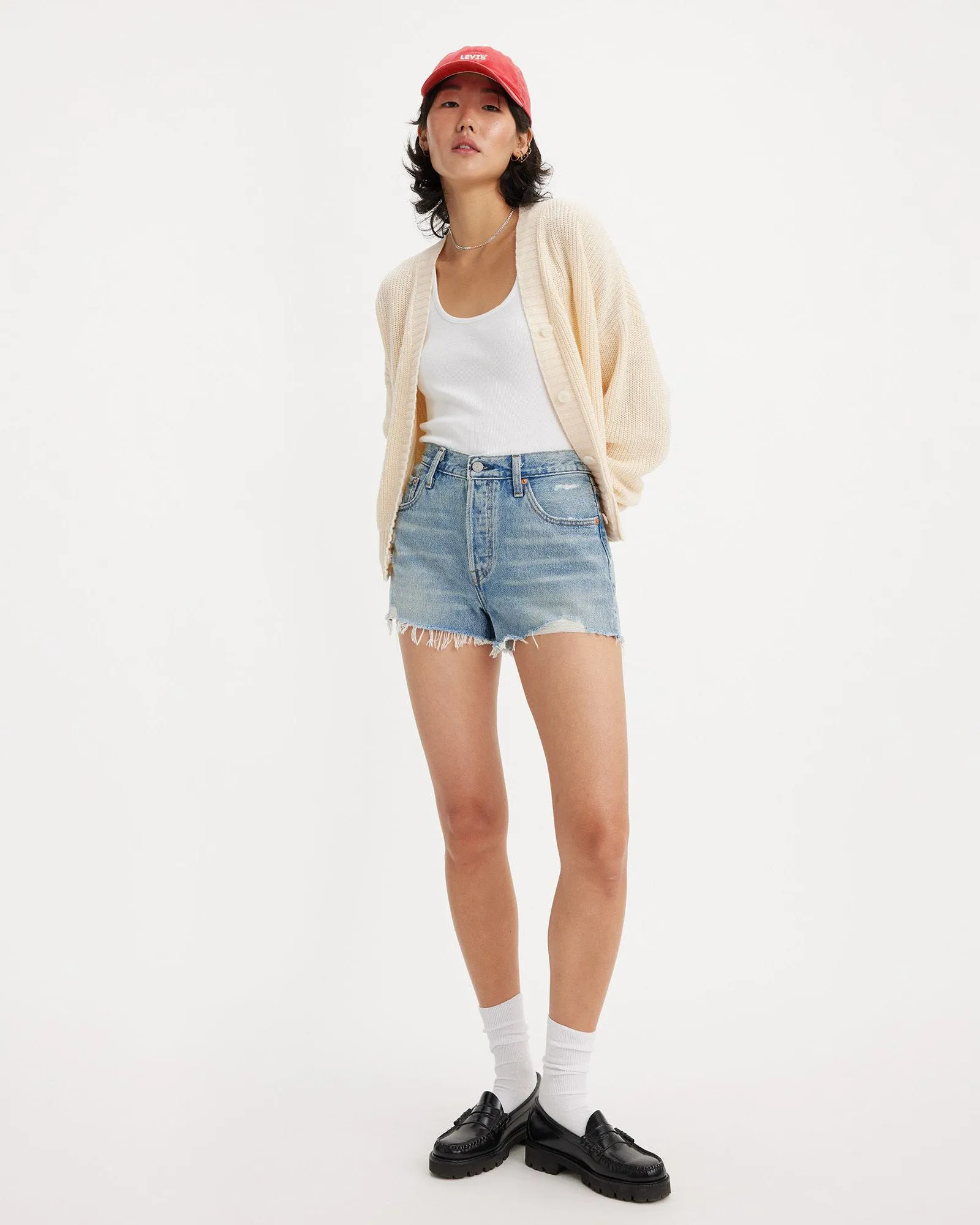 Levi's® Womens 501 Original Shorts - Vague Finish