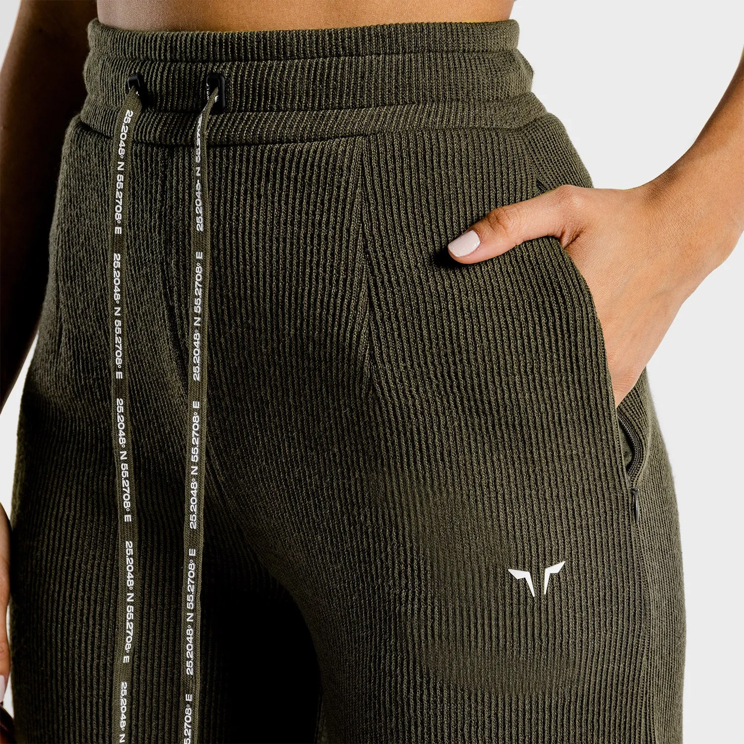 Luxe Wide Leg Pants - Olive