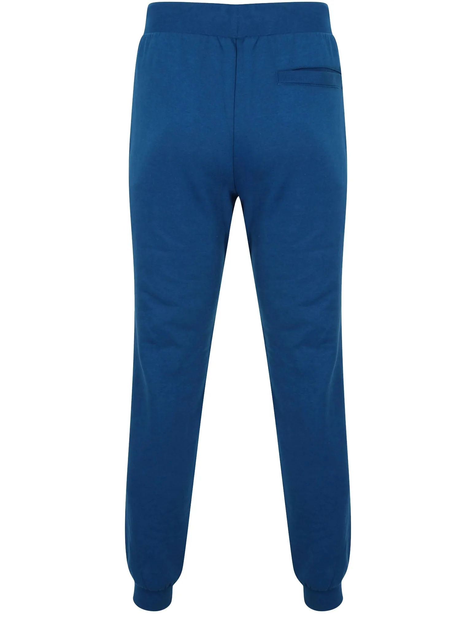 Maynard Cuffed Joggers in Teal Blue - Le Shark