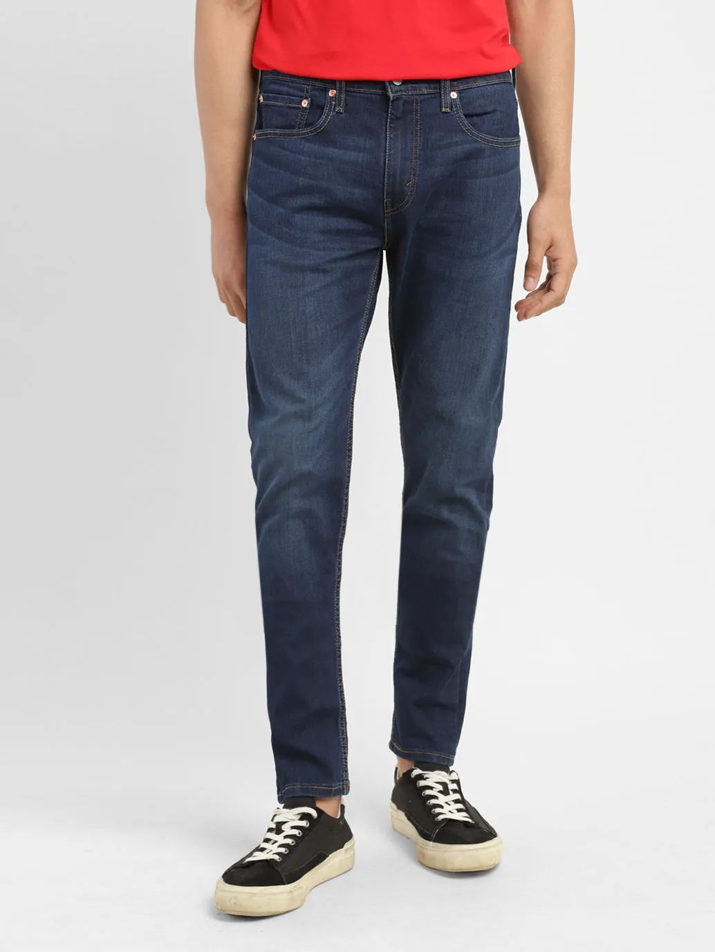 Men's 512 Blue Tapered Fit Mid Rise Jeans