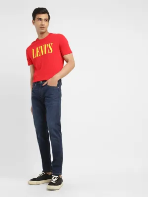 Men's 512 Blue Tapered Fit Mid Rise Jeans