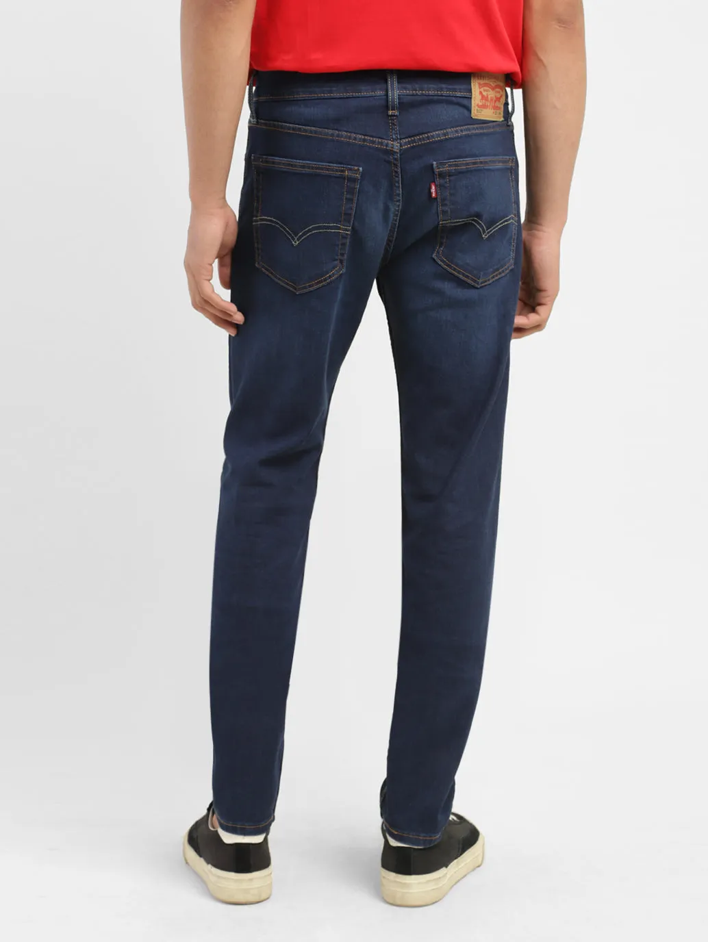 Men's 512 Blue Tapered Fit Mid Rise Jeans