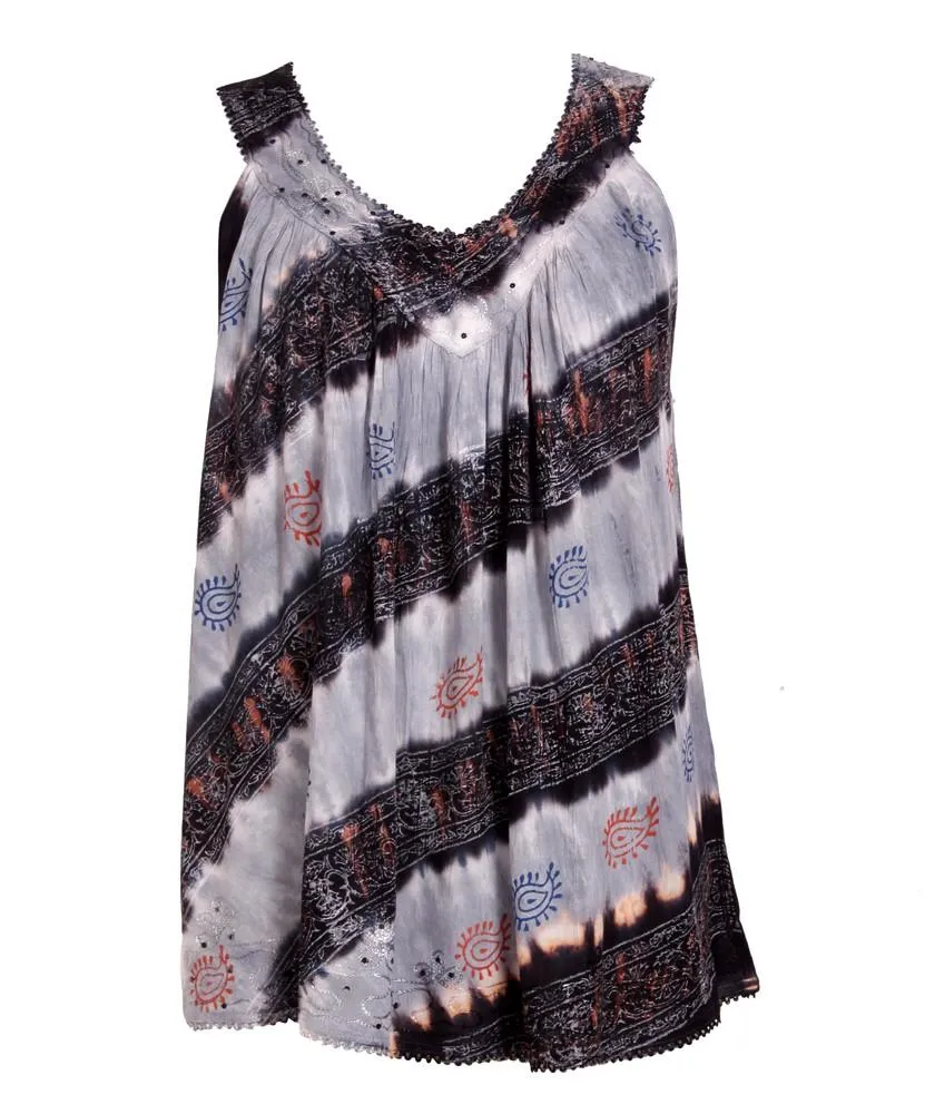 Native Print Tie Dye Tanktop 18714