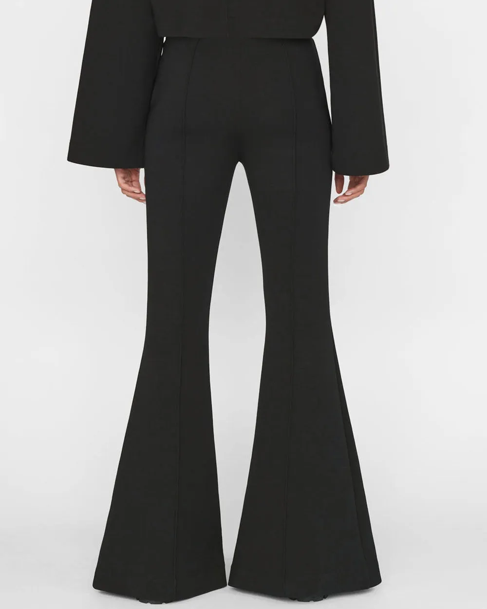 Noir Slim Scuba Flare Pant
