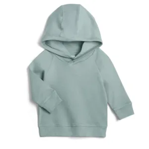 Organic Madison Toddler Hooded Pullover - Ocean