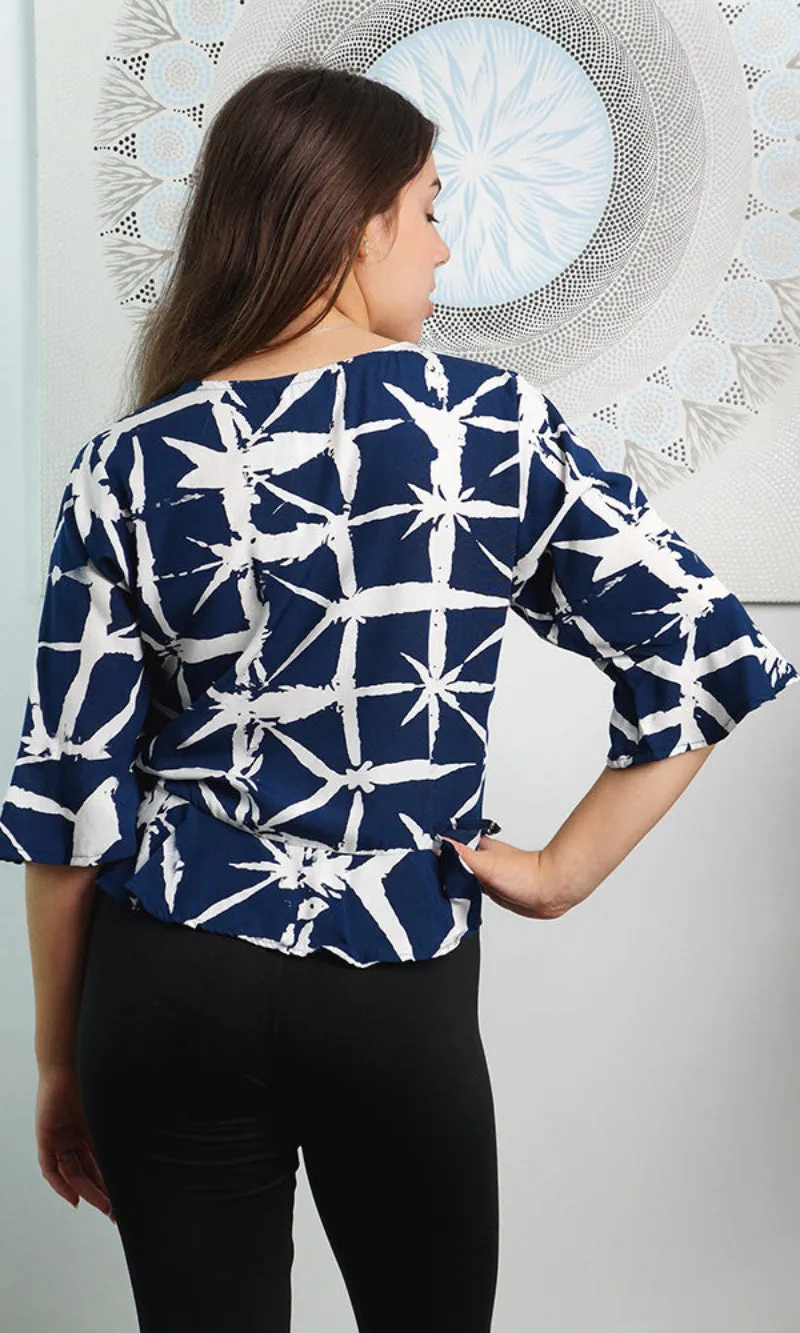 Rayon Top Ruched Hampshire, More Colours