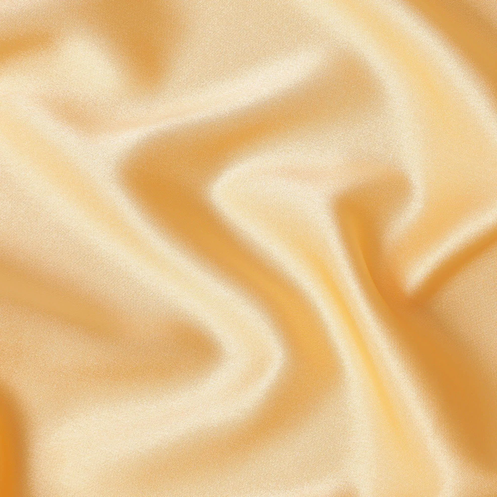 Salmon peach Plain Premium pure crepe satin fabric-D15852