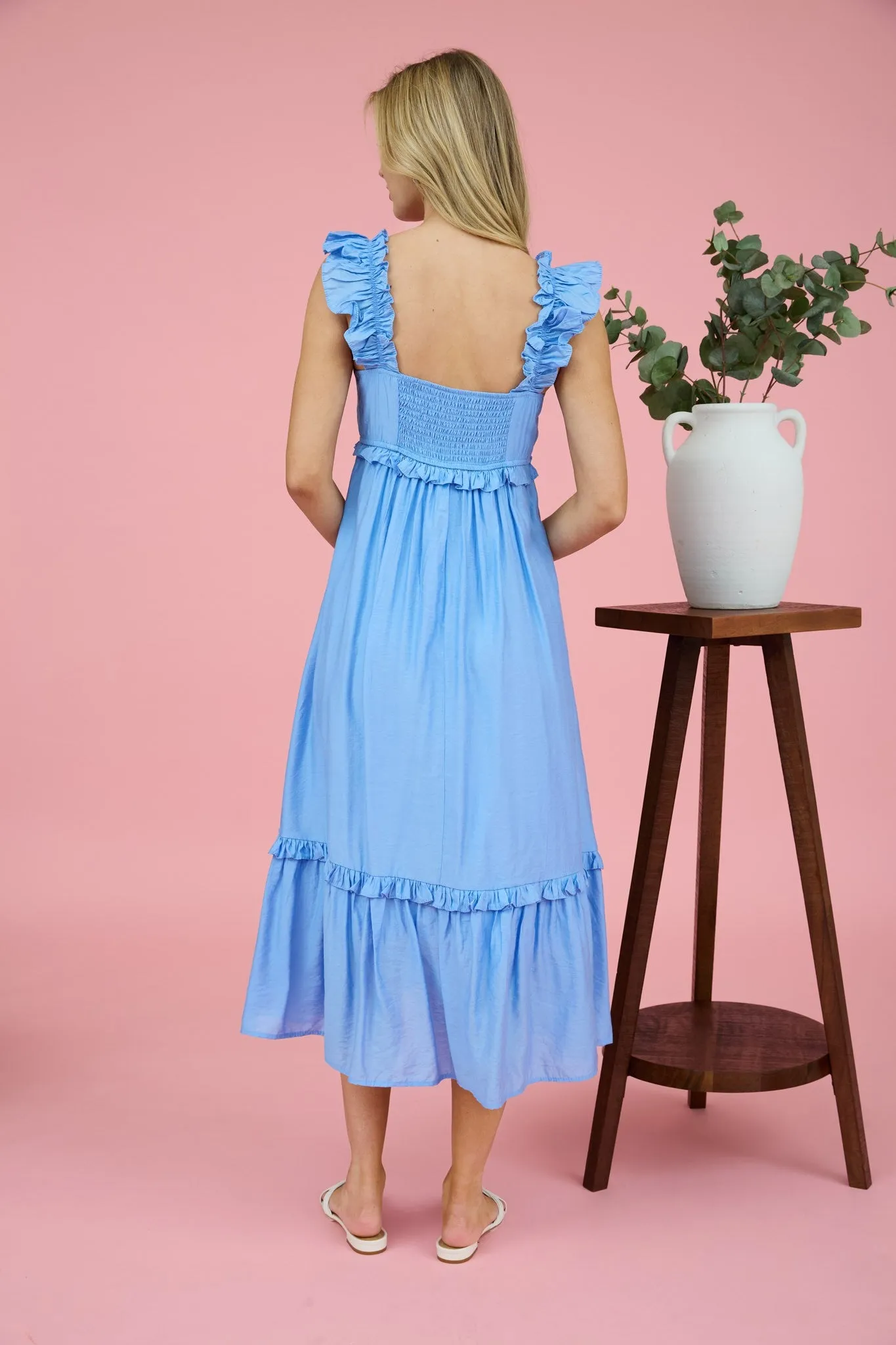 Soft Embrace Midi Sundress