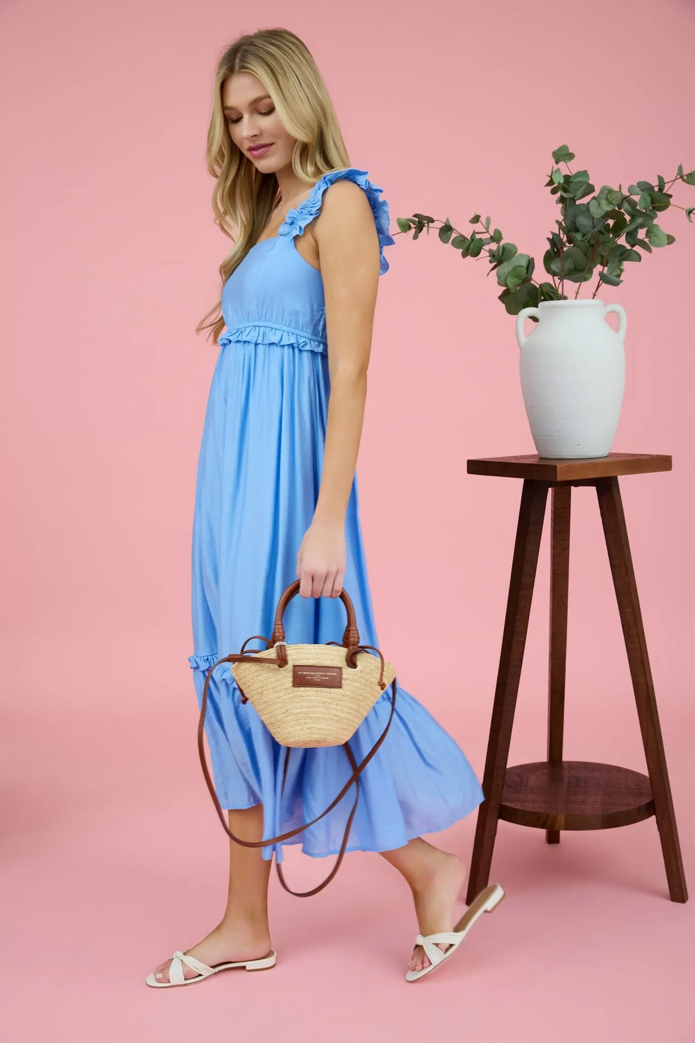 Soft Embrace Midi Sundress