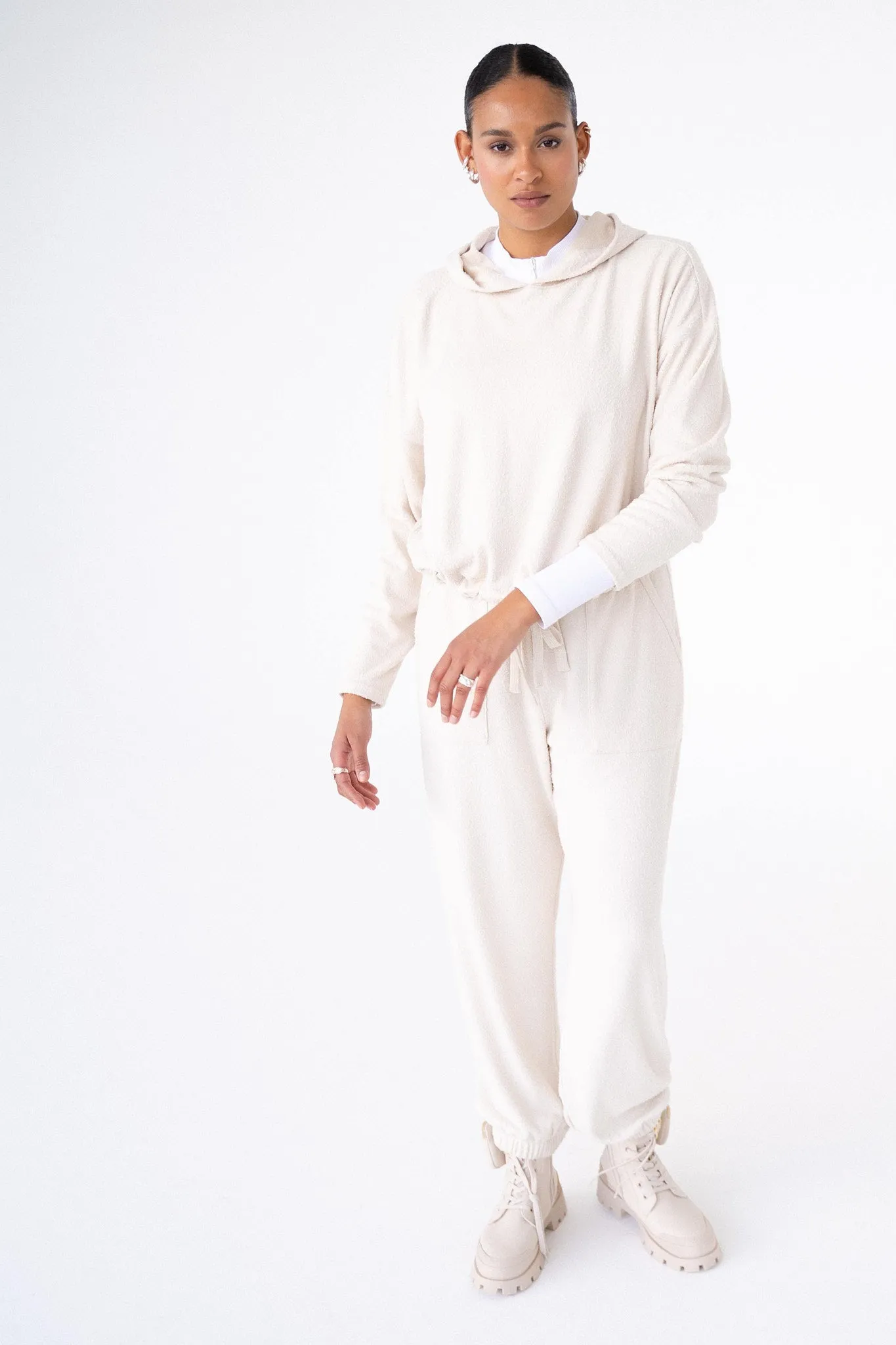 Soft hoodie sweatshirt