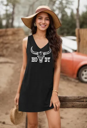 Western Dress for Women Rodeo Cowgirl Graphic Tees Vintage Country Concert Outfits Casual Short Sleeve