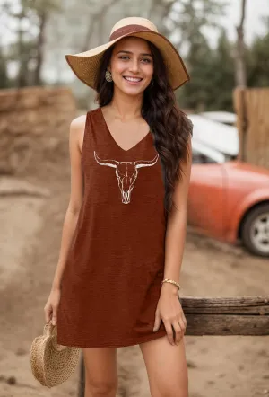 Western Dress for Women Rodeo Cowgirl Graphic Tees Vintage Country Concert Outfits Casual Short Sleeve