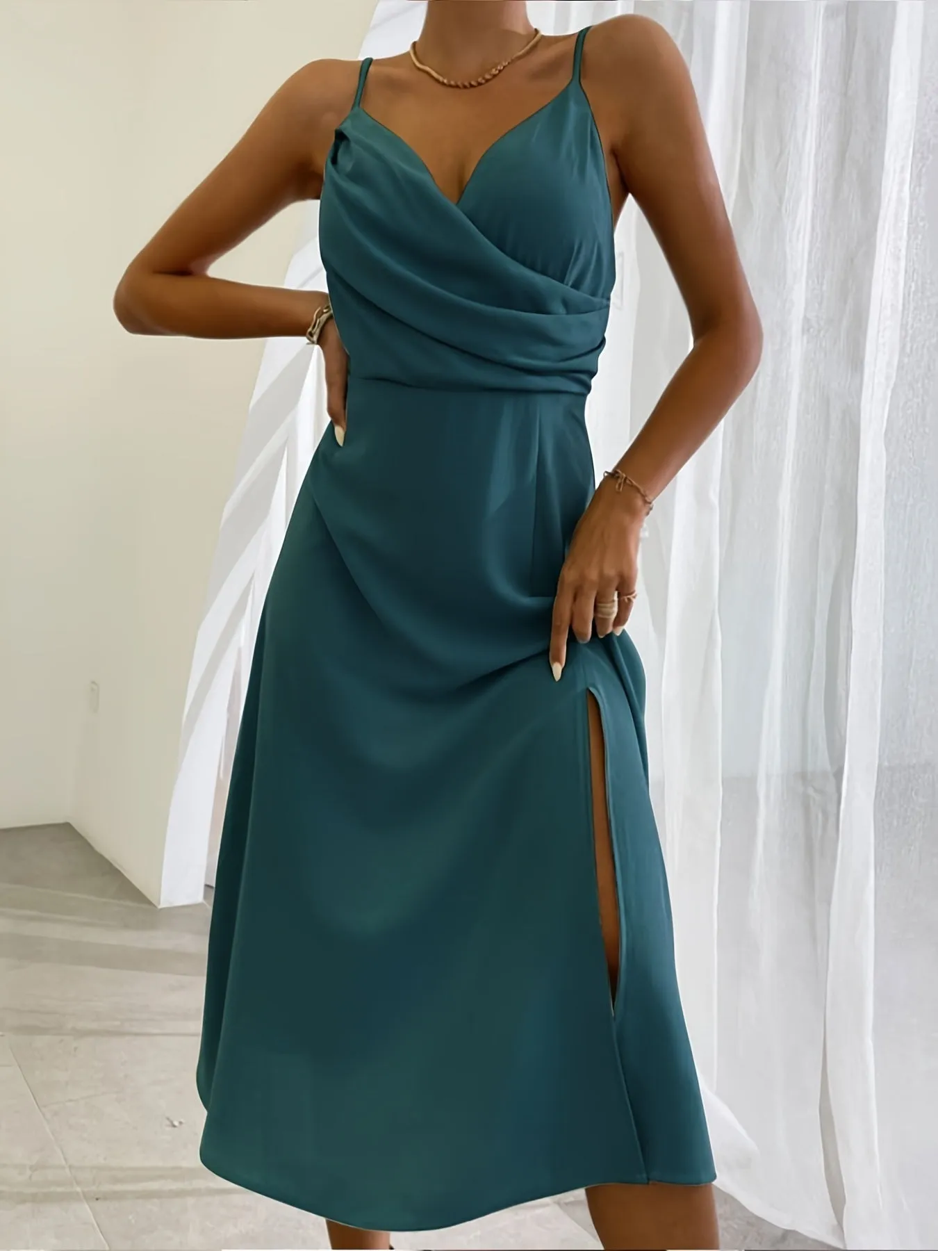 Women's Midi Slip Dress
