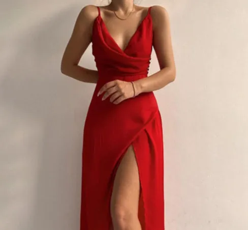Women's Midi Slip Dress