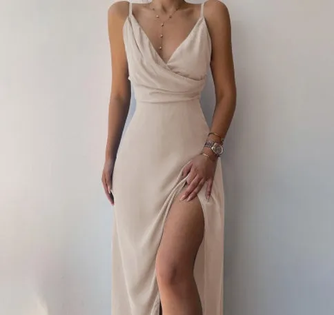 Women's Midi Slip Dress