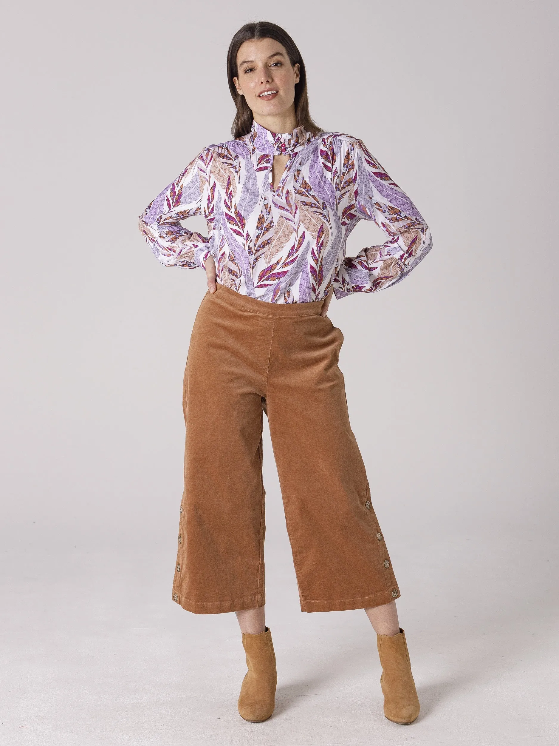 Yarra Trail Wide Leg Pant Tan | YT8873W